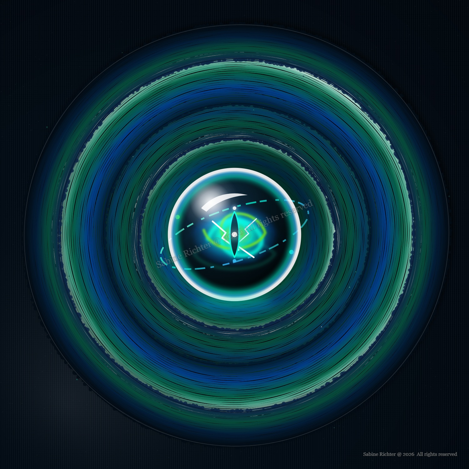 Magical Object BlueGreen